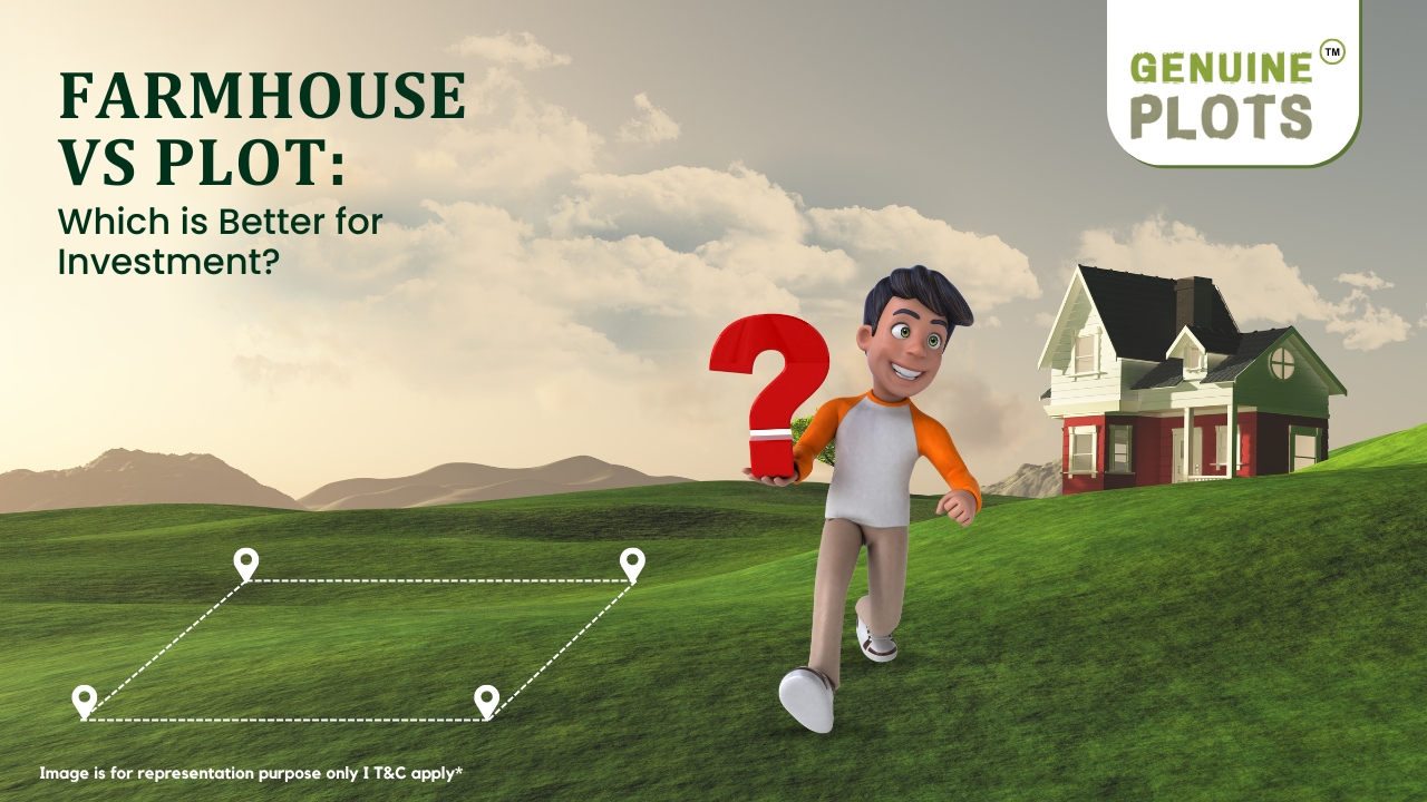 Farmhouse vs Plot: Which is Better for Investment