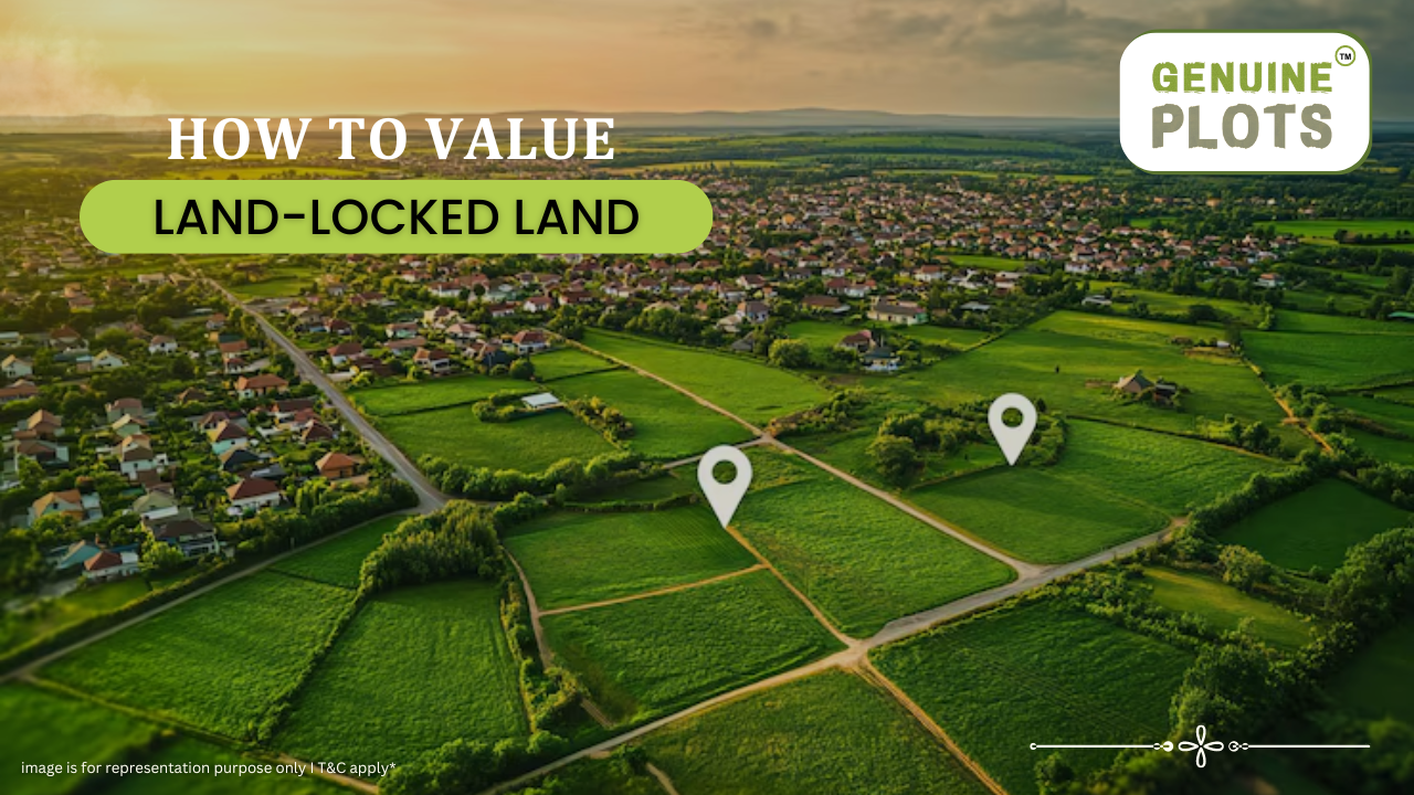 How to Value Land Locked Land