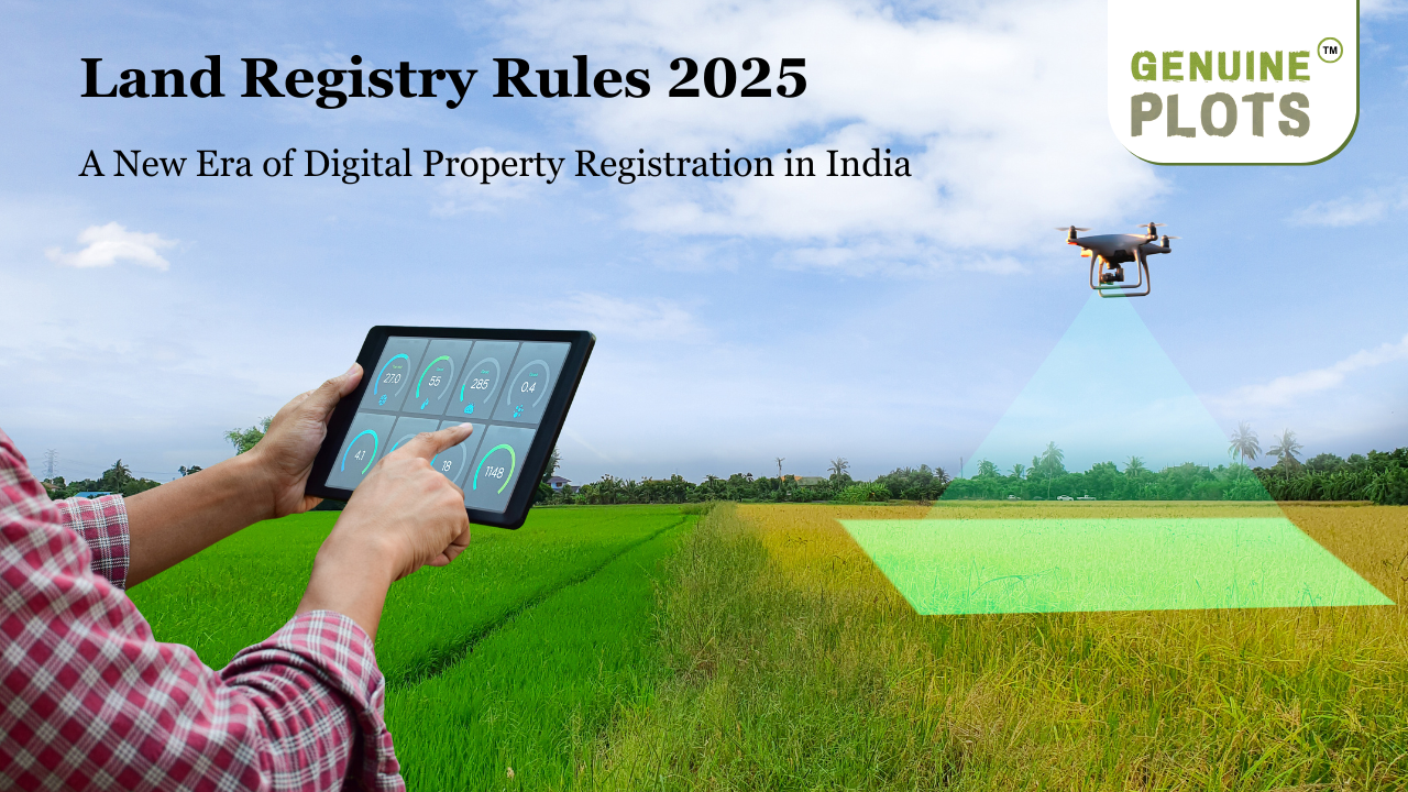 Land Registry Rules 2025: A New Era of Digital Property Registration in India