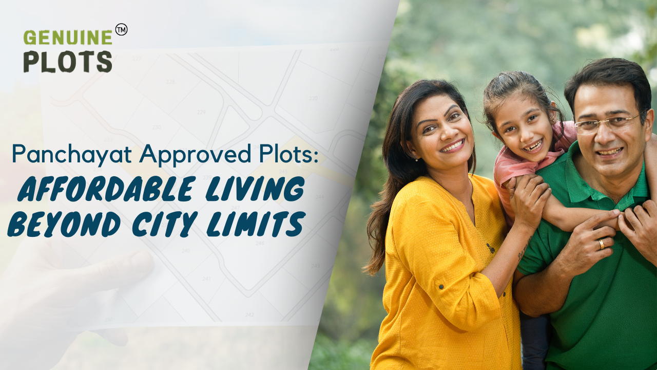 Panchayat Approved Plots: Affordable Living Beyond City Limits